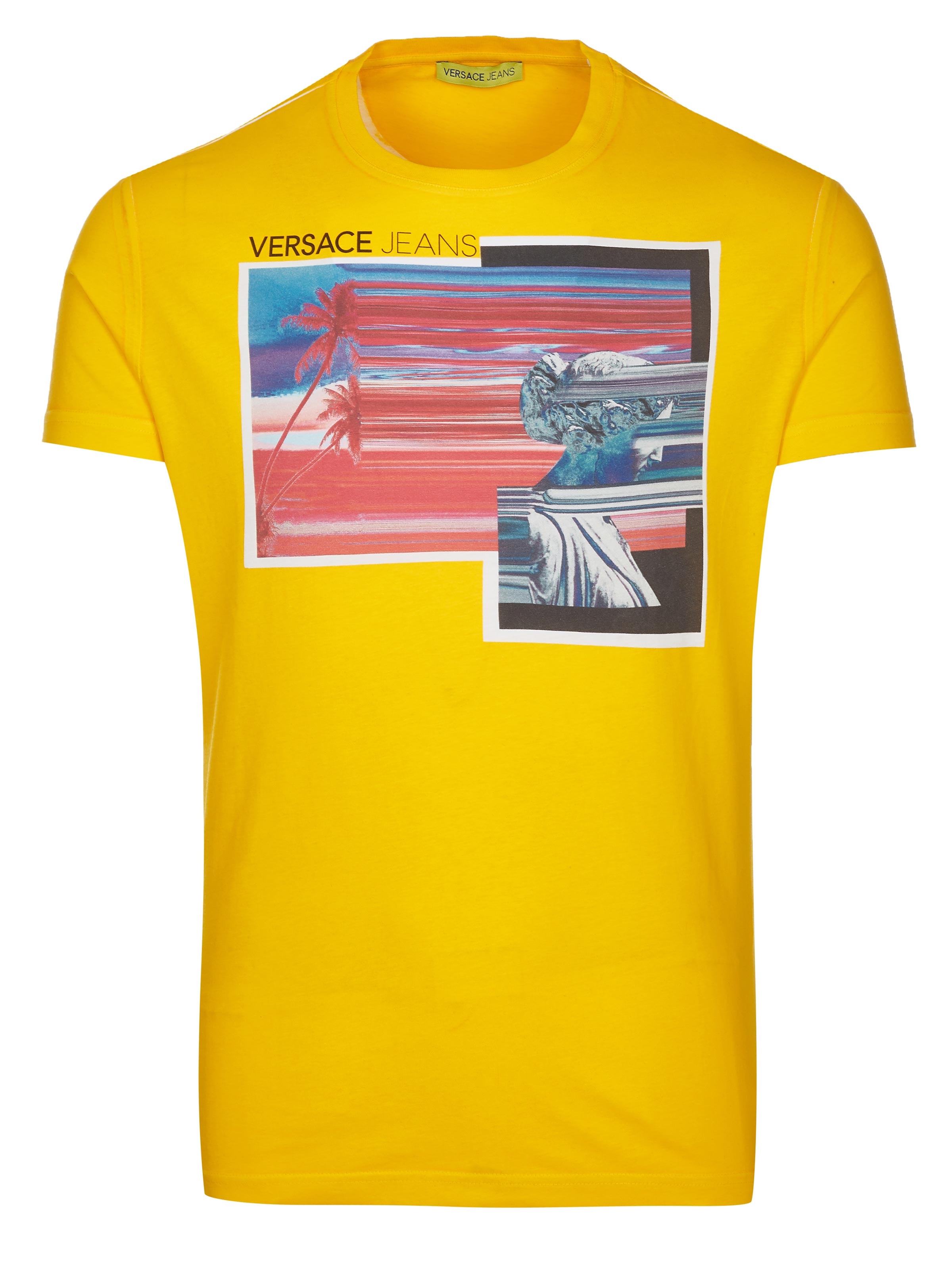 yellow versace jeans