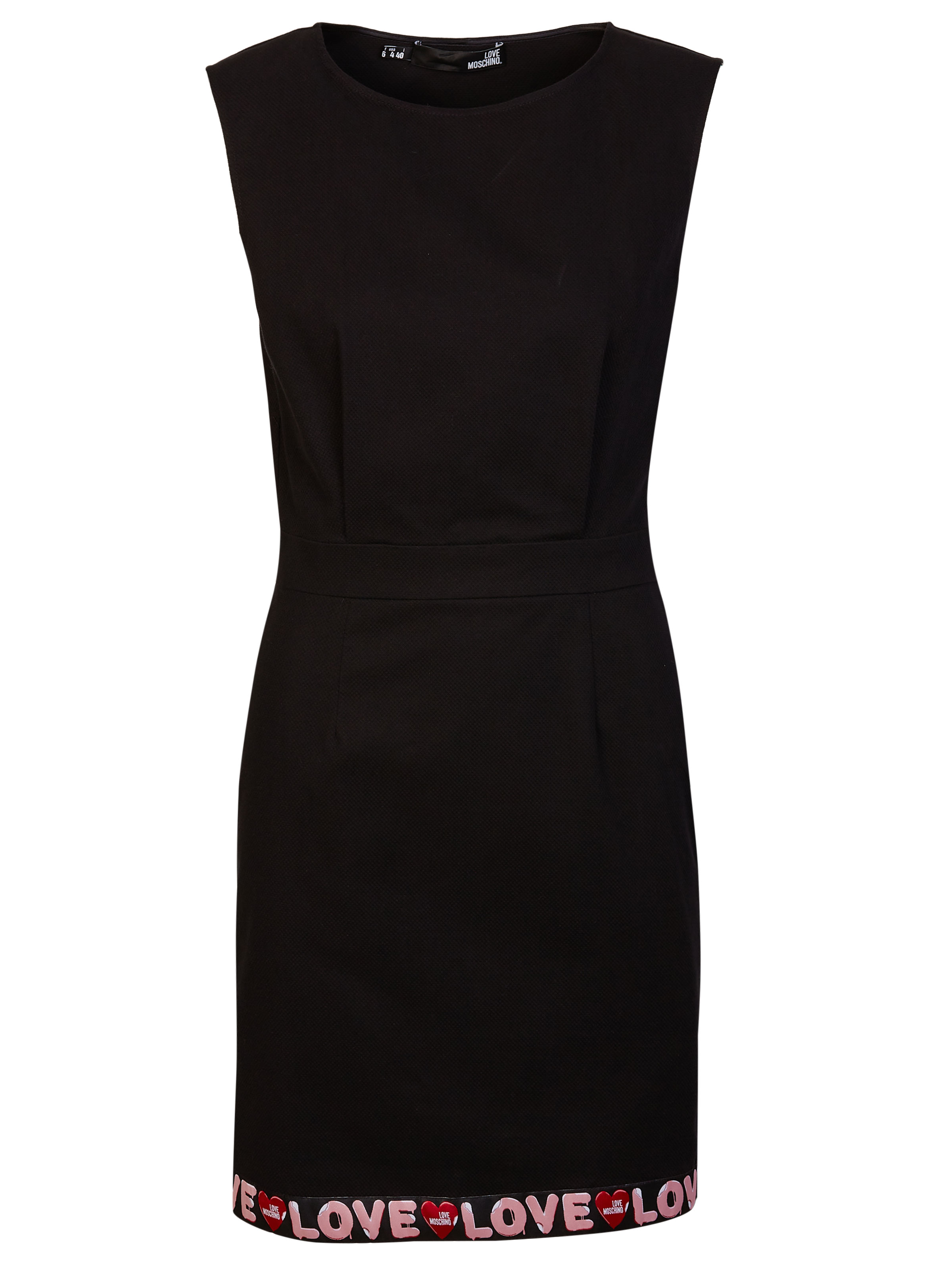 moschino dress black