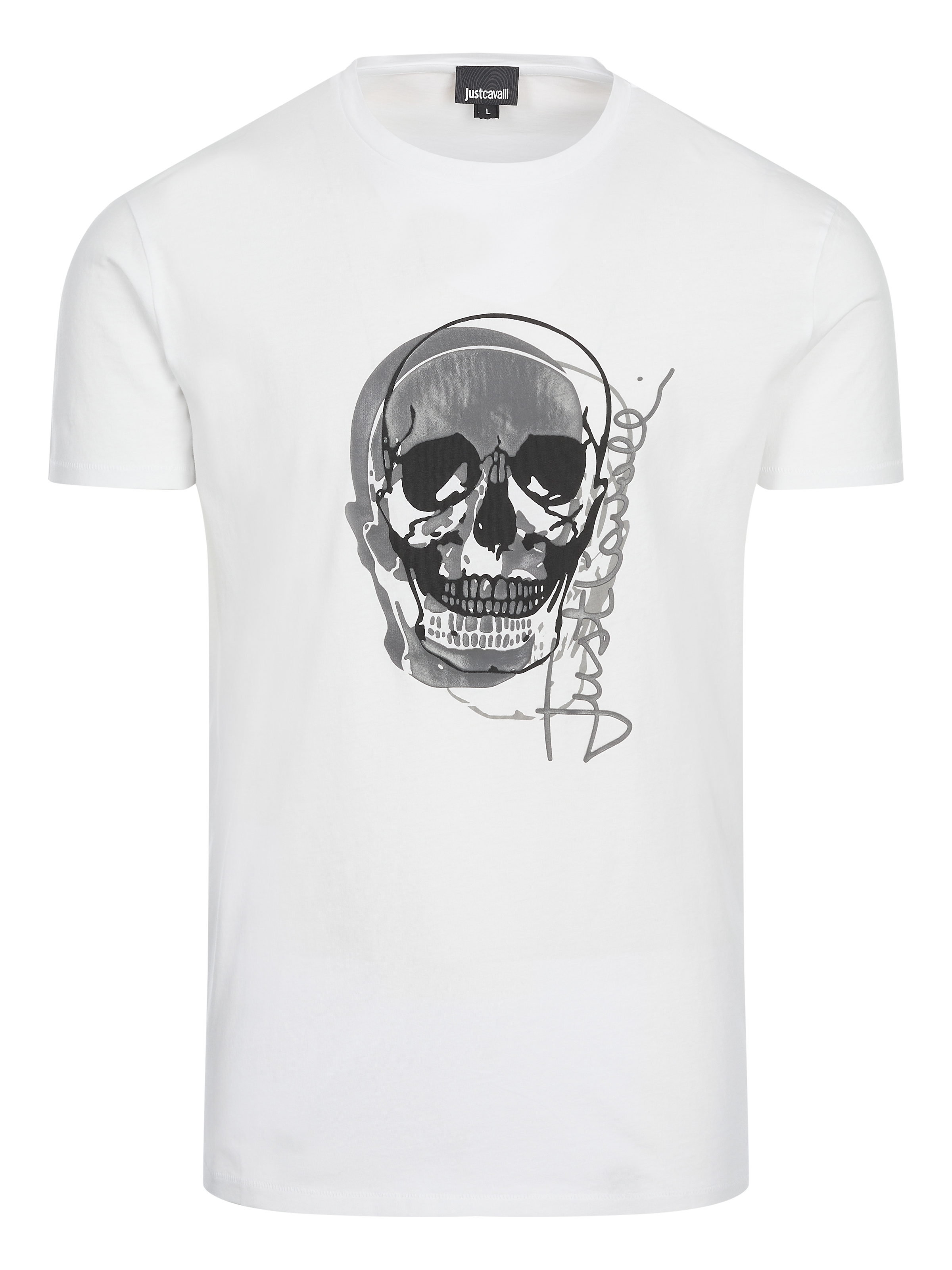 just cavalli t shirt white