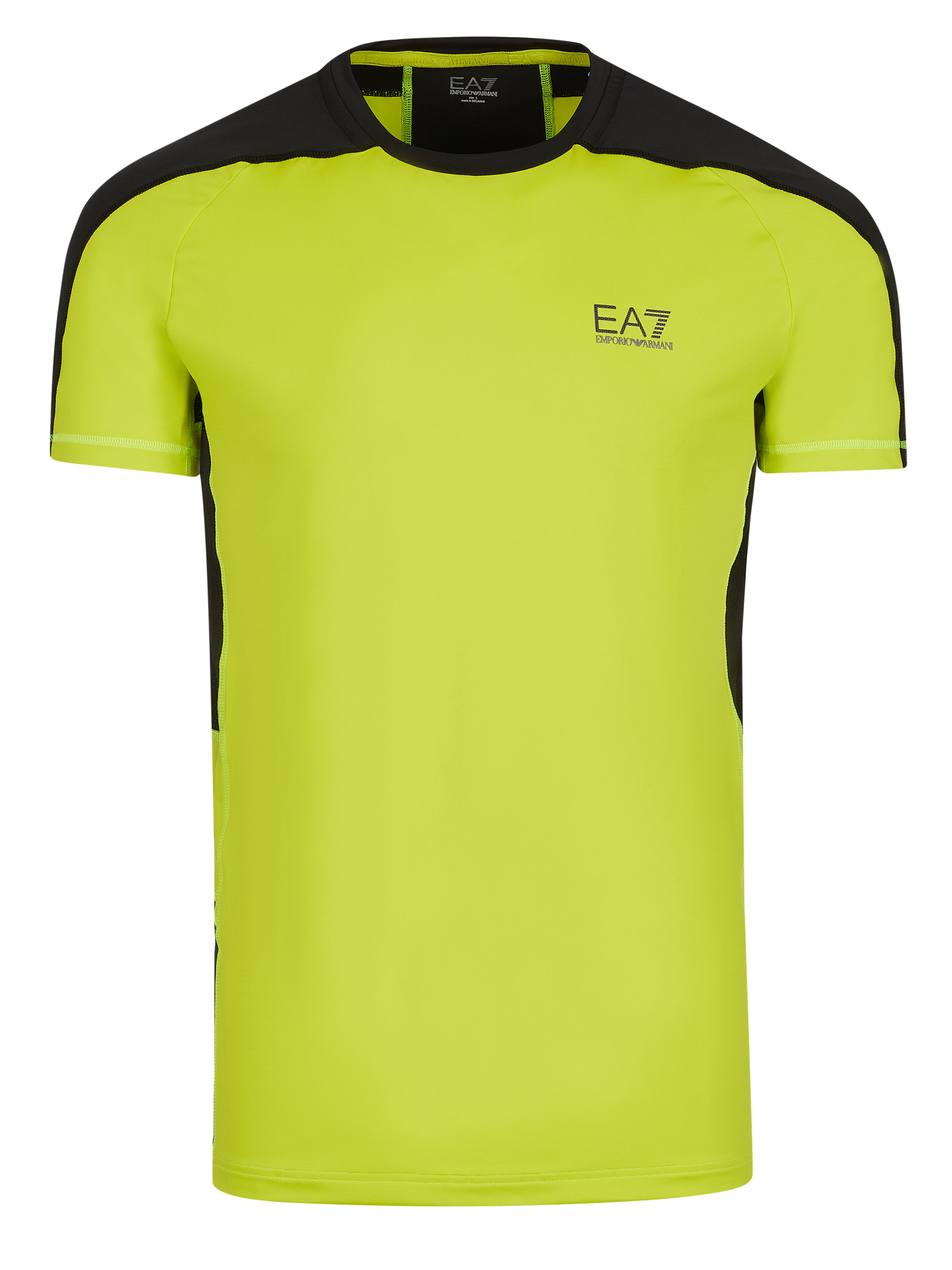 ea7 yellow t shirt