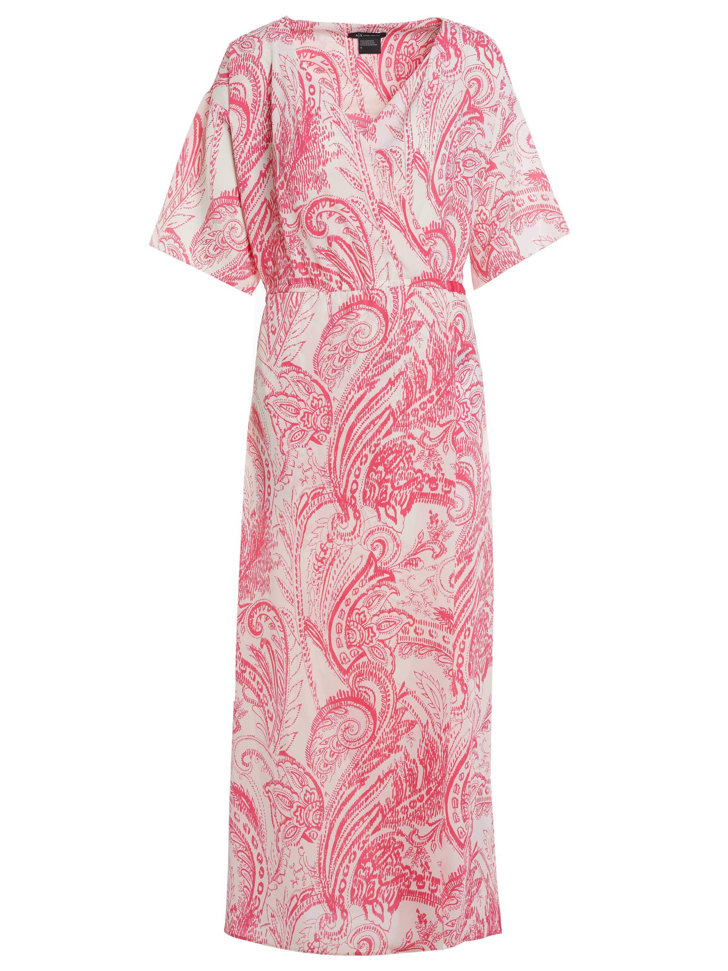 armani exchange pink dress