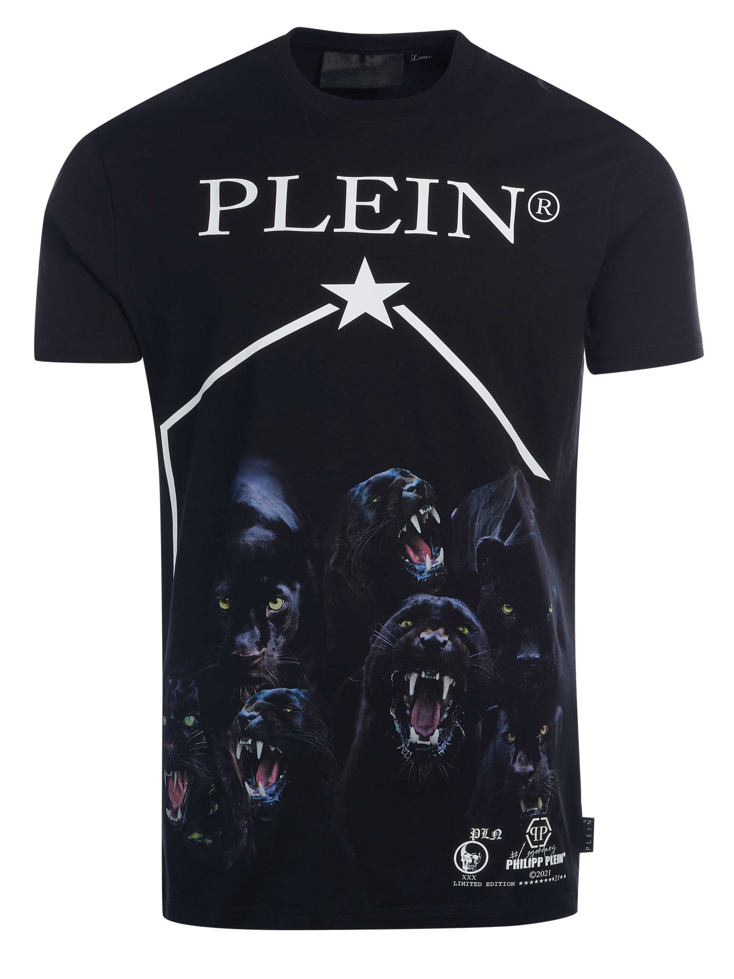 spontaan oosten uitvinden Philipp Plein T-shirt Black on SALE | Fashionesta