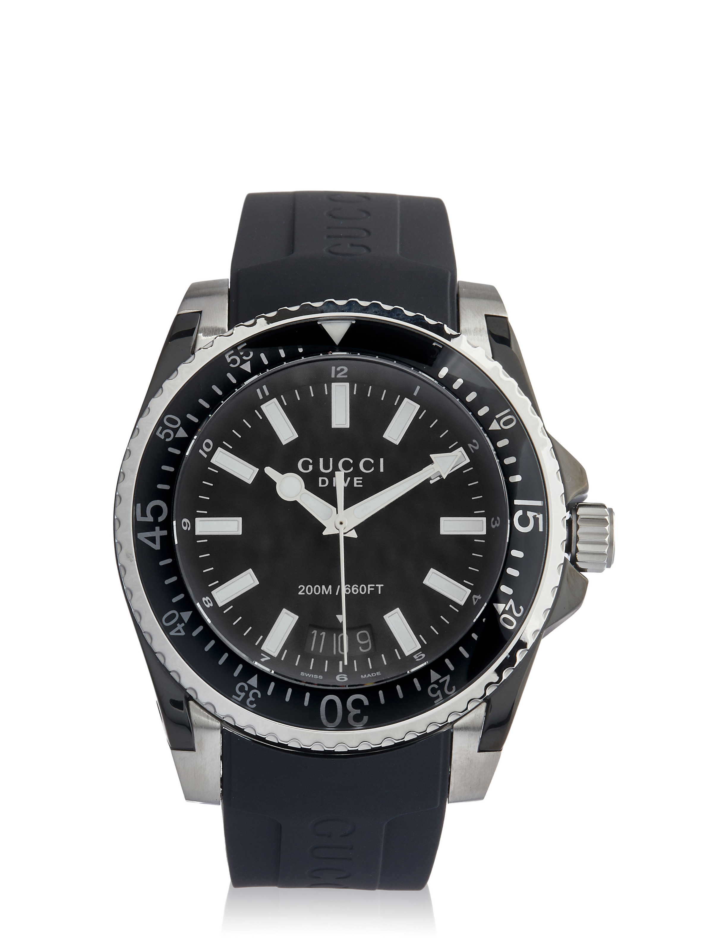 Gucci Watch Black on SALE | Fashionesta