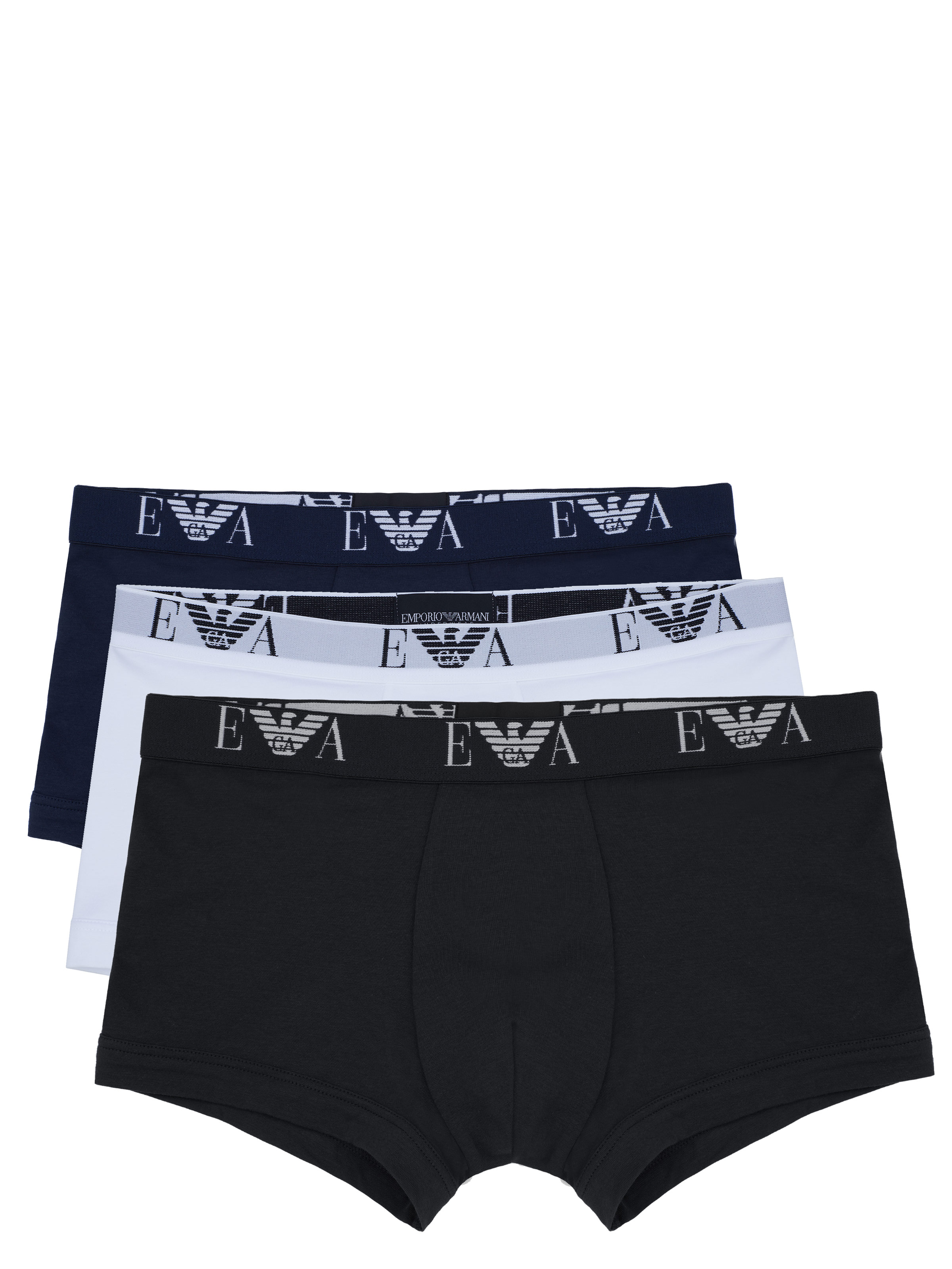 Emporio Armani underwear 3 Pack black / marine / white Multi-colored on  SALE