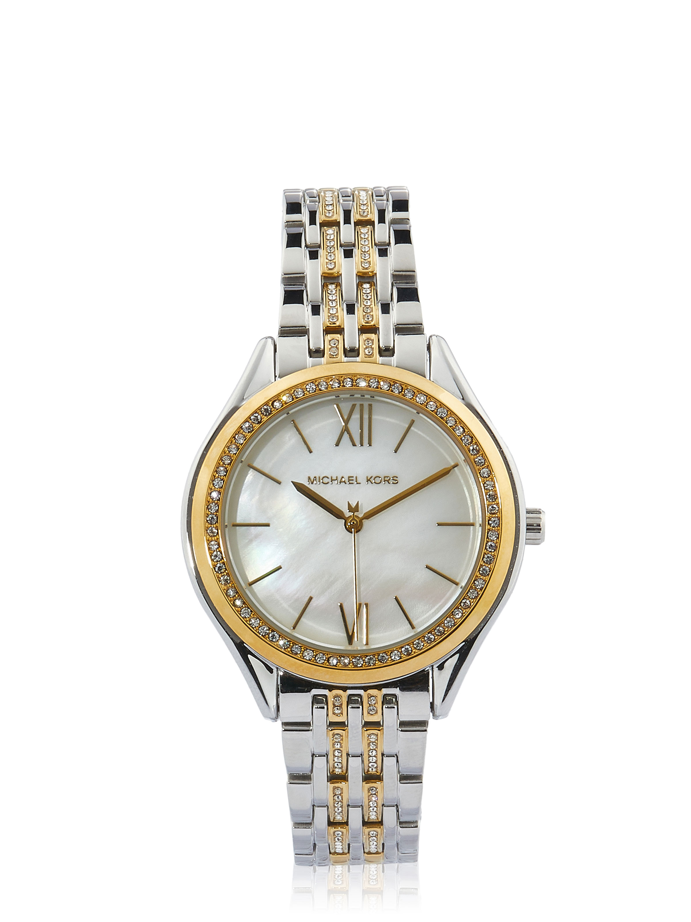 michael kors watch silver and gold