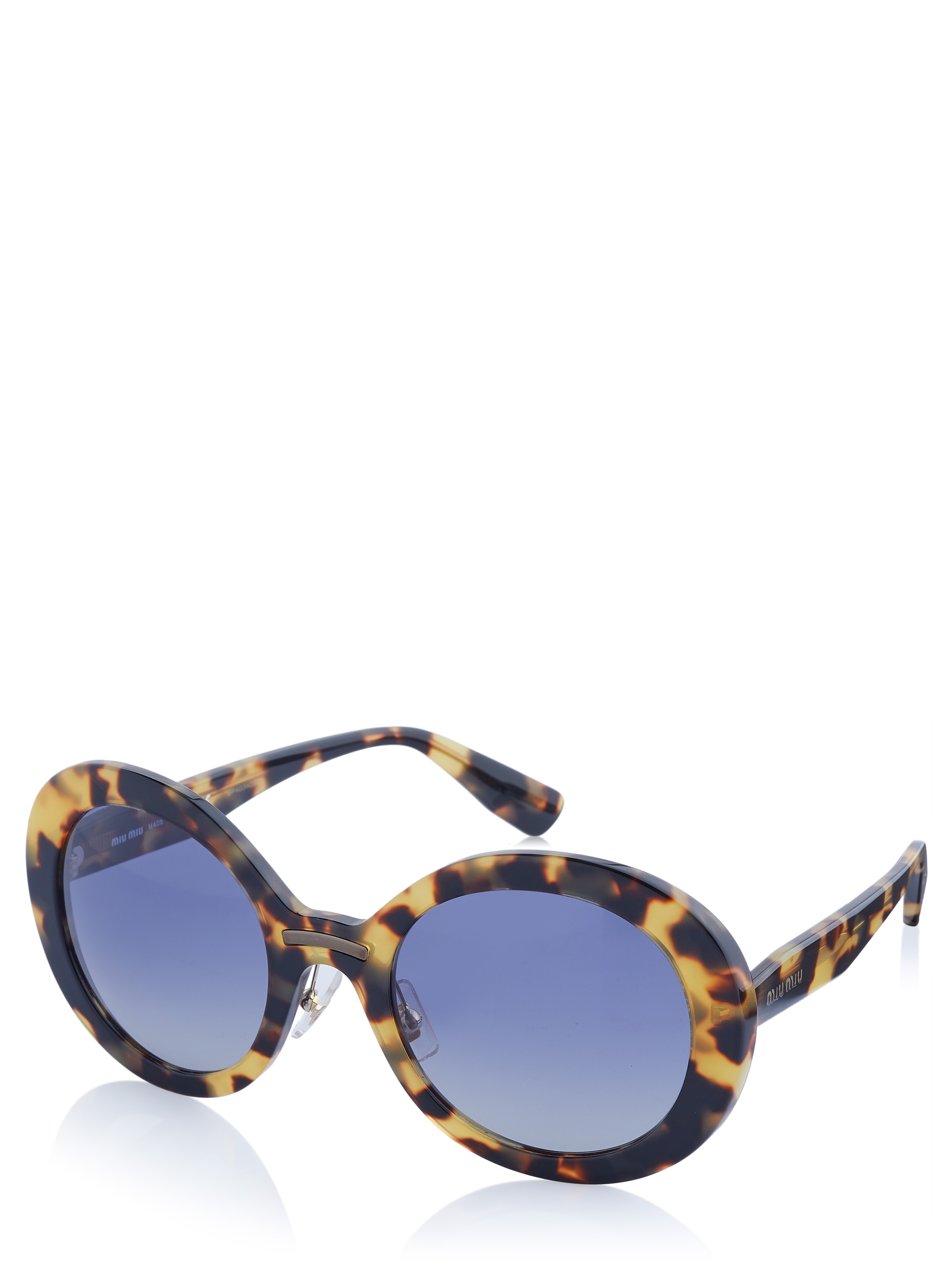 miu miu leopard sunglasses