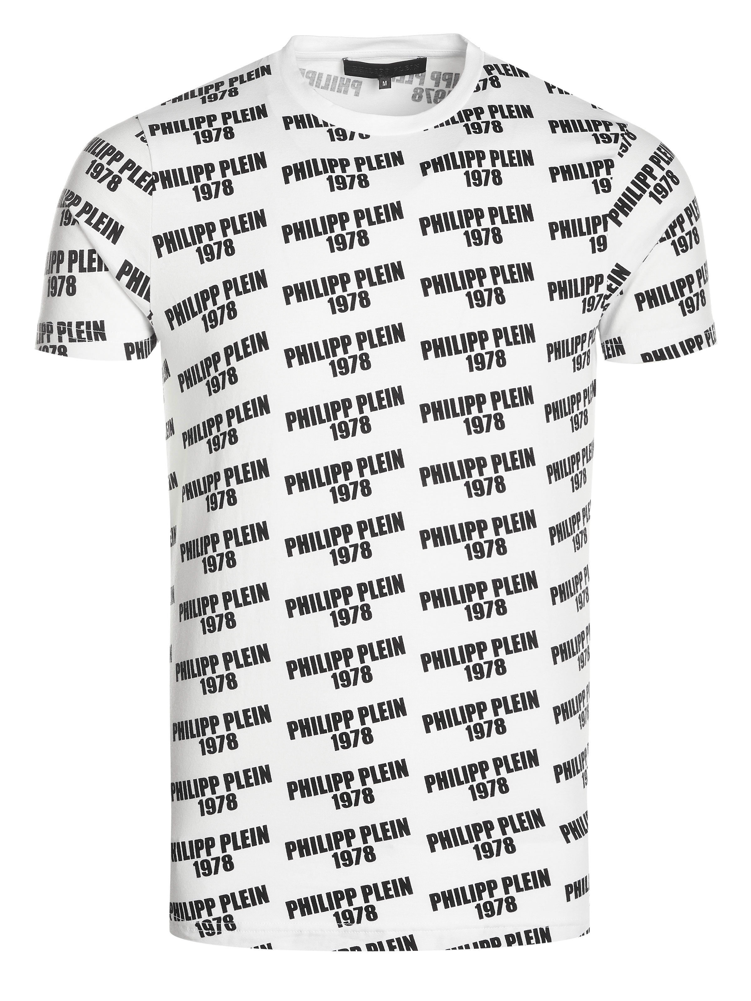 voetstuk Bezienswaardigheden bekijken vertel het me Philipp Plein T-shirt Black & white on SALE | Fashionesta