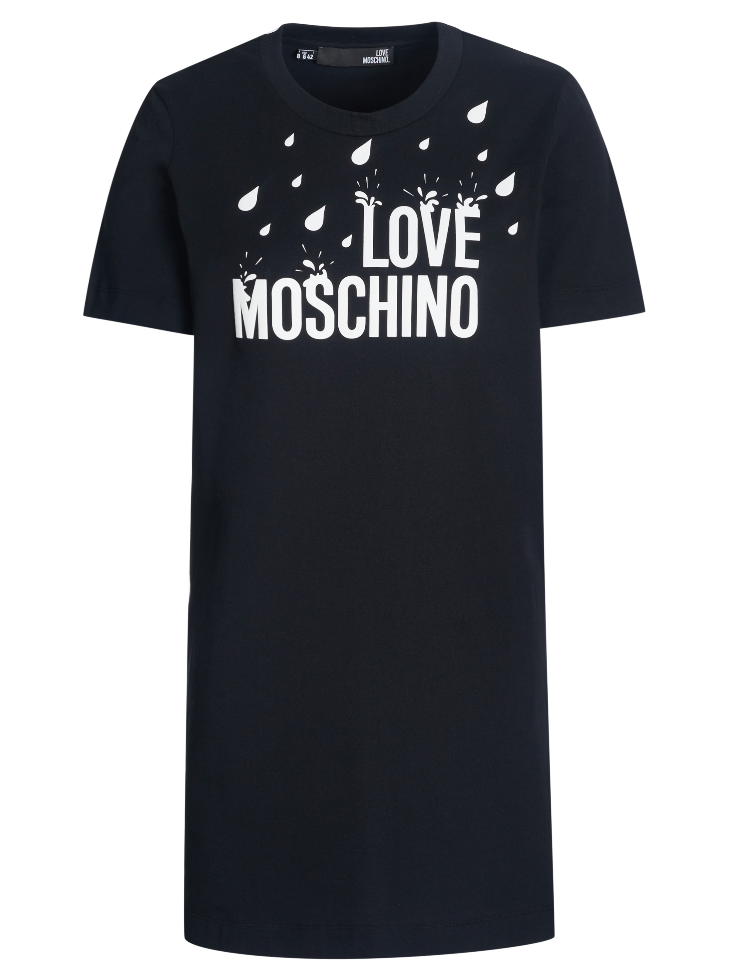 Love moschino sale t shirt kleid