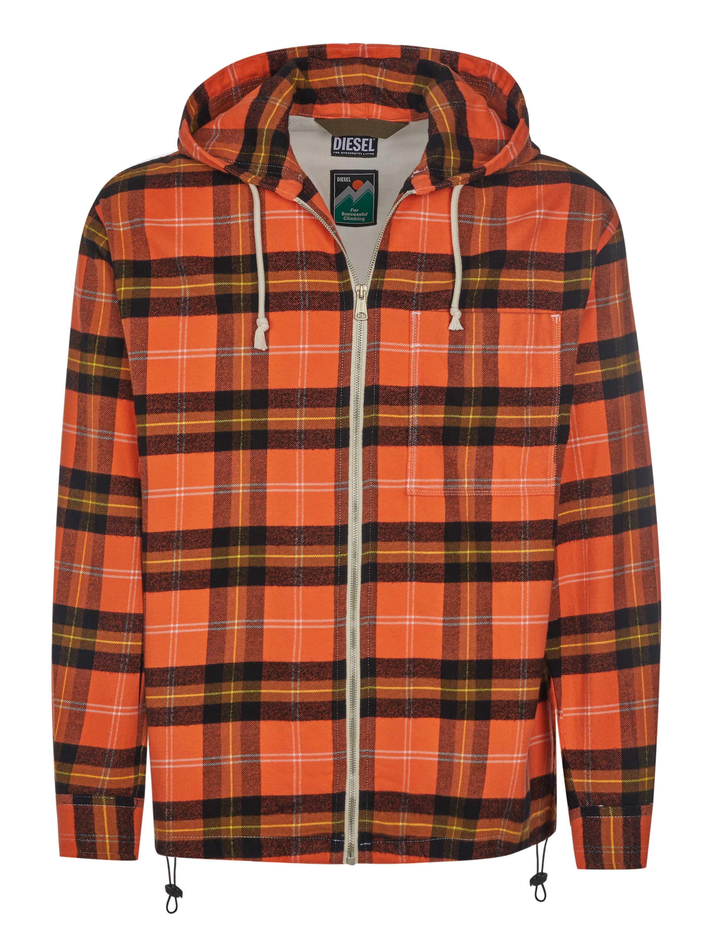 Diesel orange jacket best sale