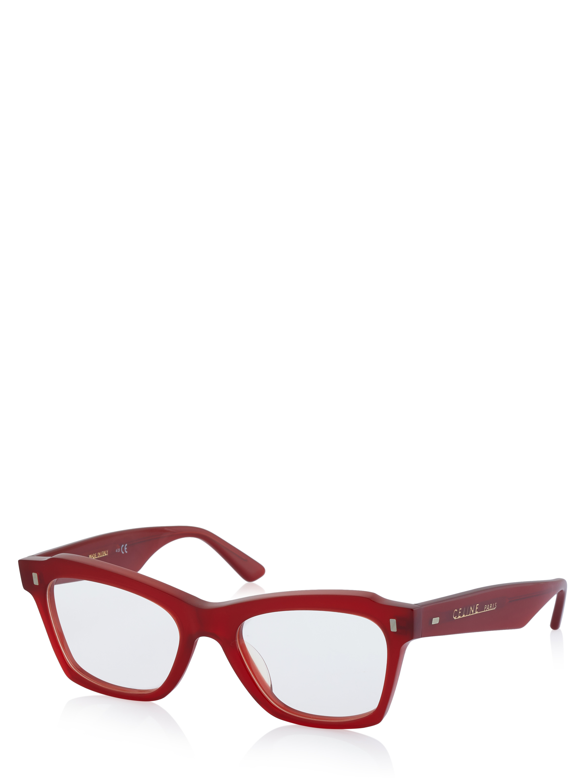 red celine glasses