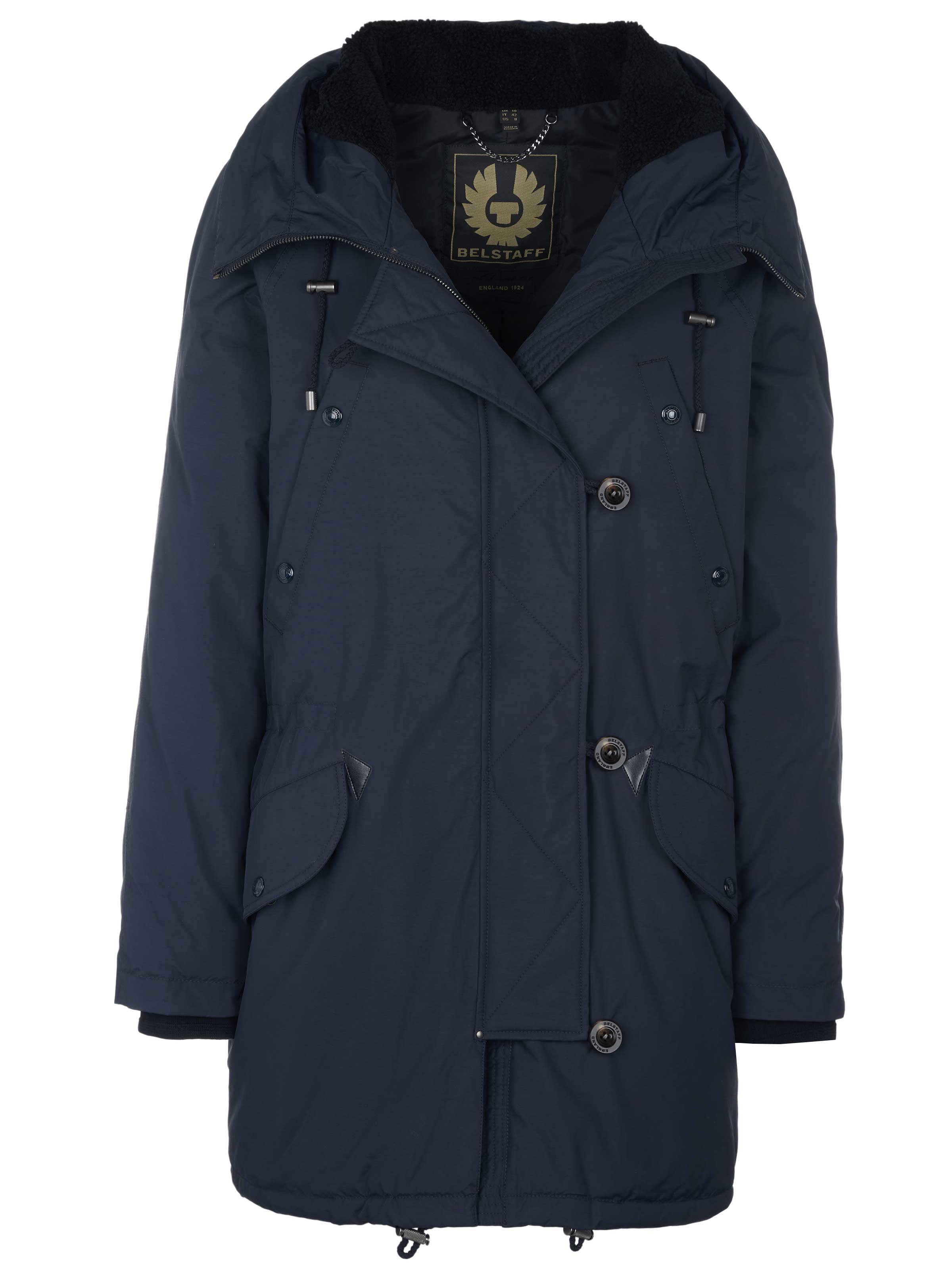 Belstaff Coat Dark blue on SALE Fashionesta