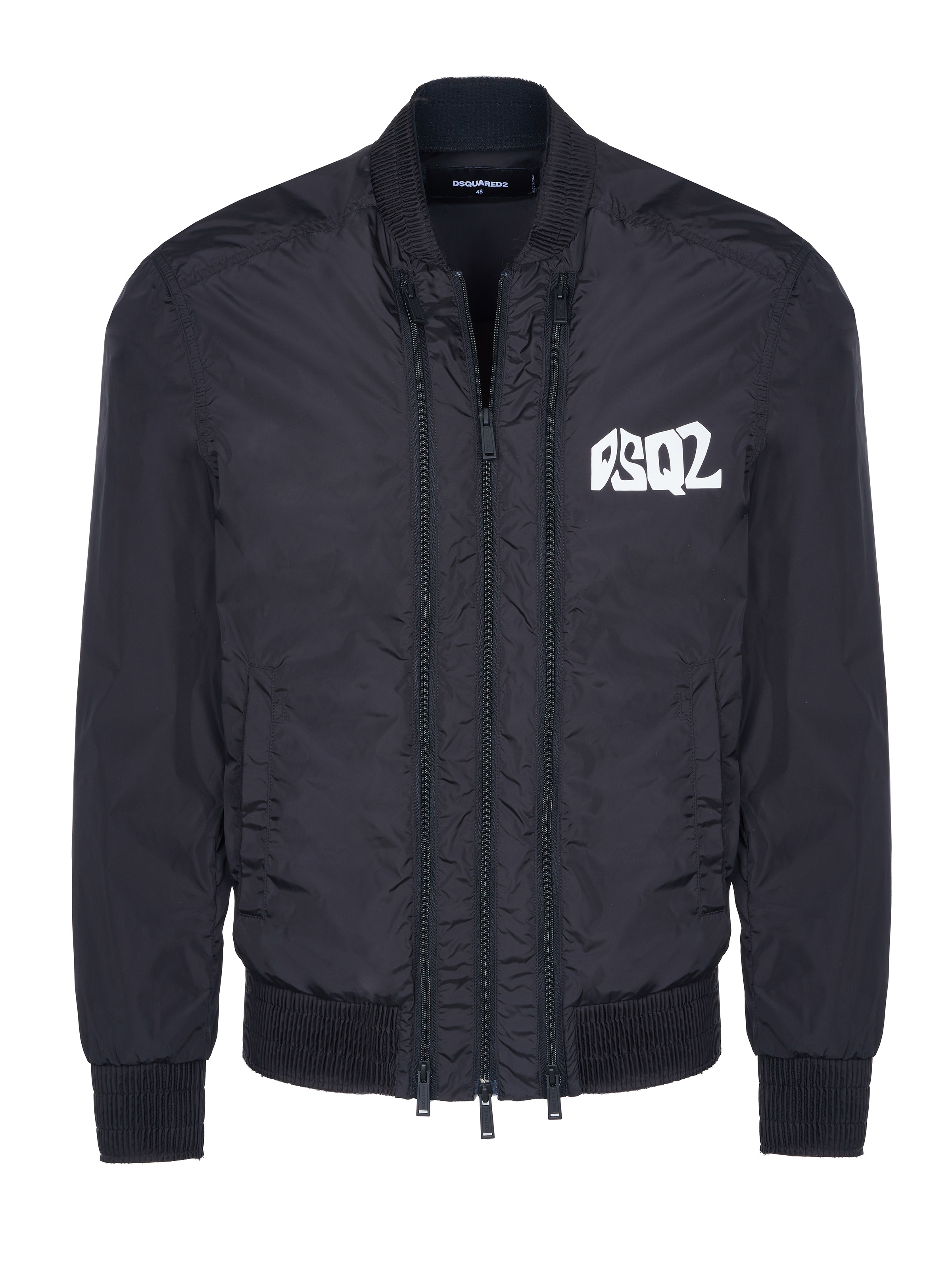 DSQUARED2 ナイロンジャケット 48 Dsquared2 jacket black (2nd choice item) Black on SALE | Fashionesta