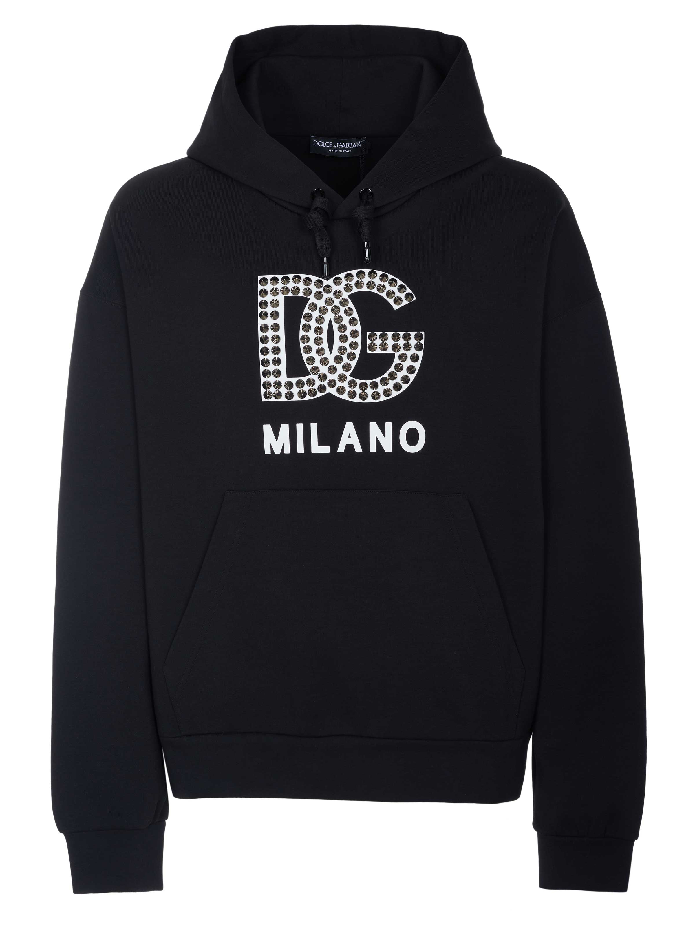 DOLCE&GABBANA パーカー　サイズ44 Dolce & Gabbana Pullover Black on SALE | Fashionesta