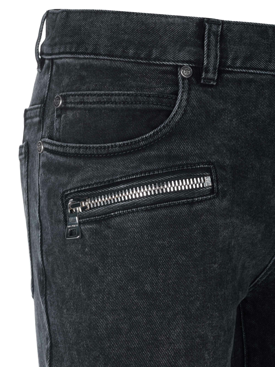 Virkelig mærkelig Ungkarl Balmain Jeans Black on SALE | Fashionesta