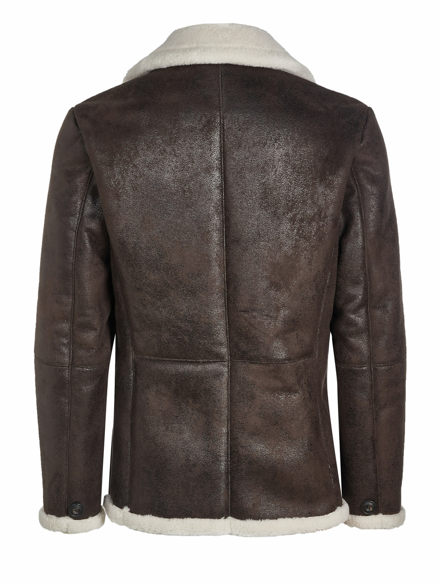 Trussardi jeans Coat Brown on SALE 