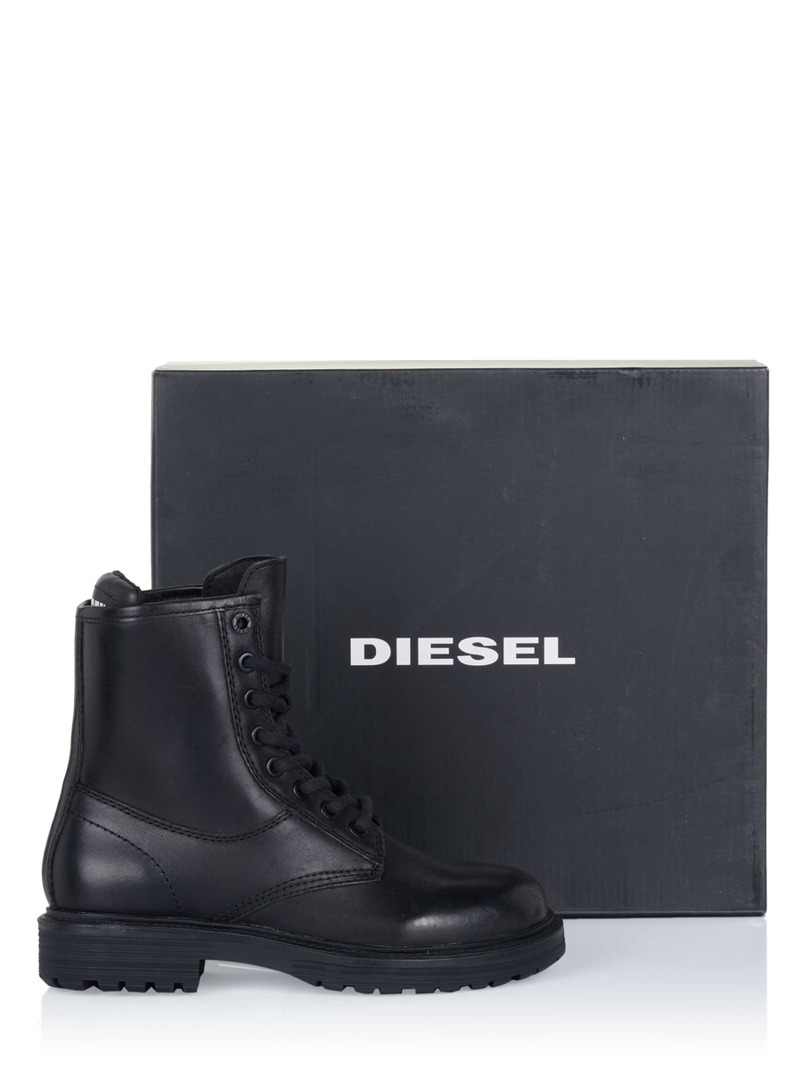 Diesel Boot Black on SALE Fashionesta