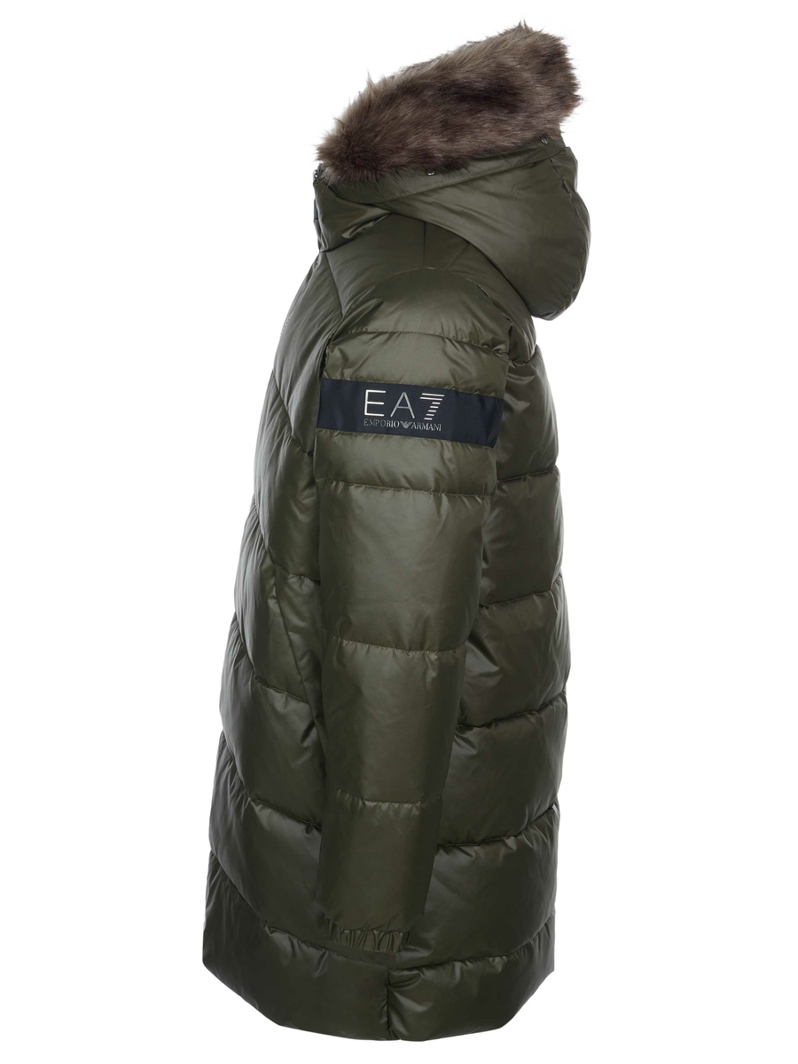 EA7 Emporio Armani Jacket Olive on SALE Fashionesta