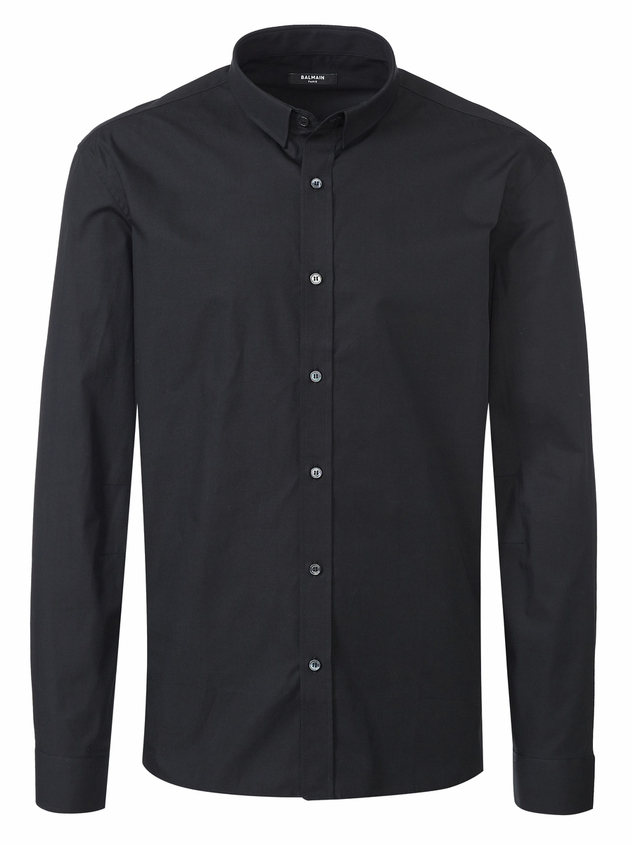 balmain shirt black