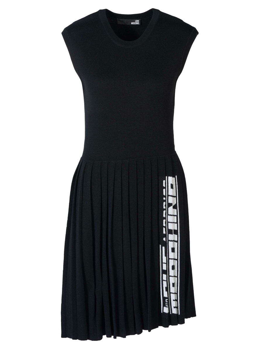 moschino dress black