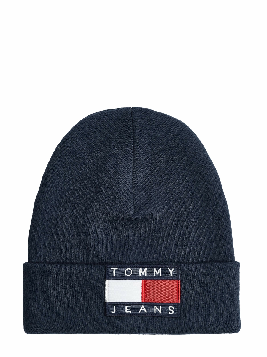 Tommy Hilfiger Jeans Beanie Fashionesta | SALE on Navy