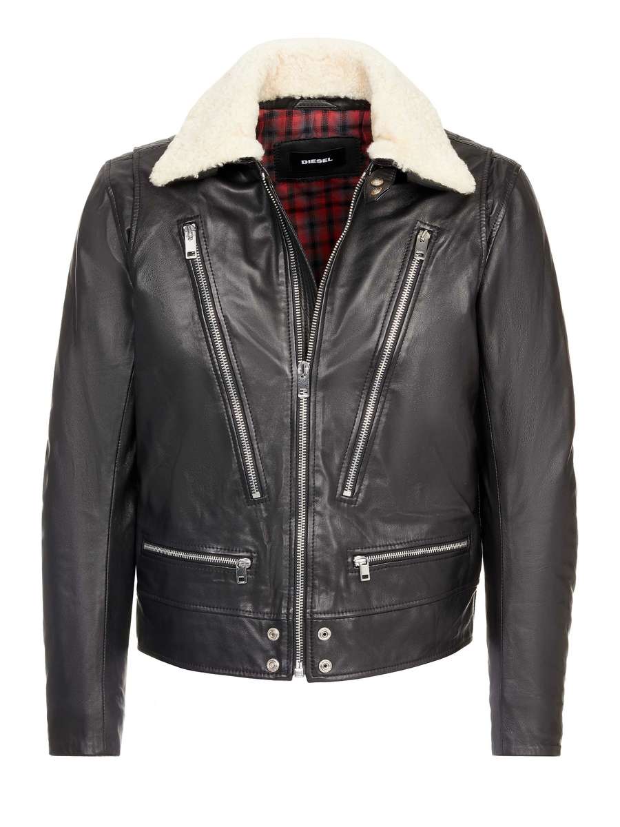 diesel lamb leather jacket