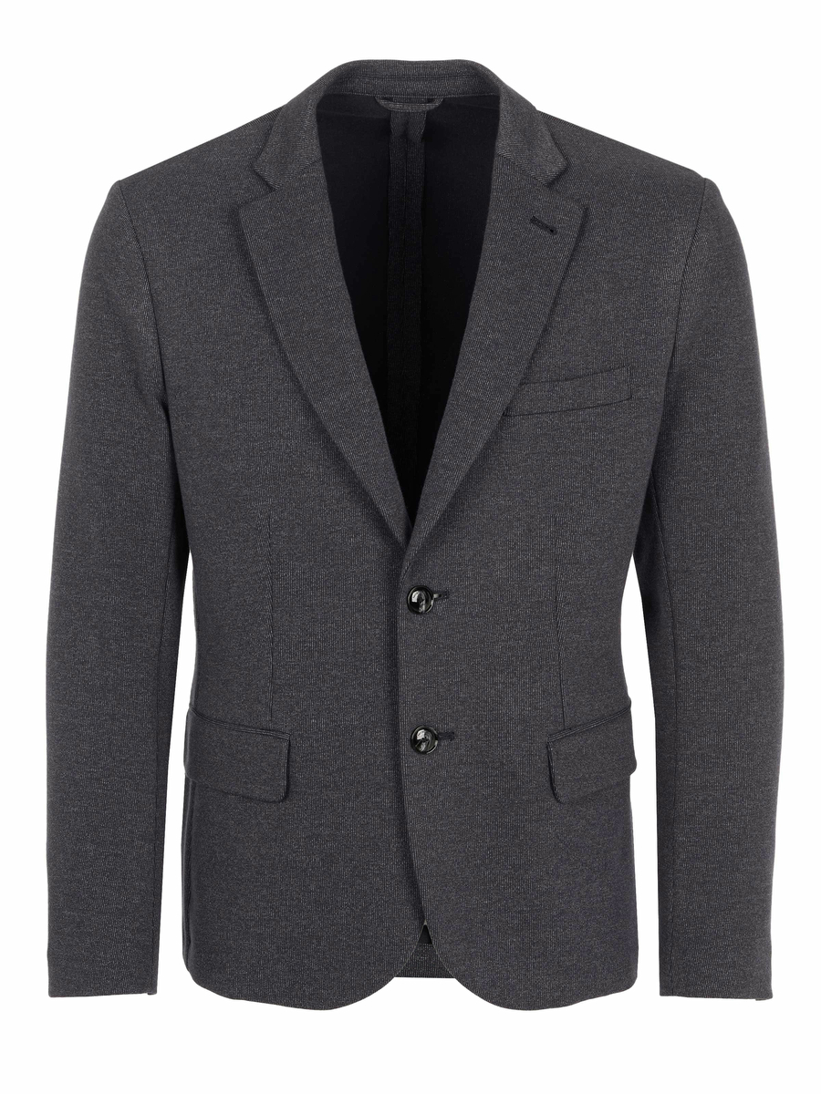 Emporio Armani Jacket Grey Blue Men Size L