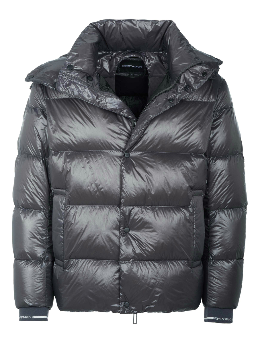 Grey armani coat cheap