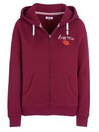 Tommy Hilfiger Denim Jacke bordeaux