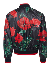 Dolce & Gabbana Papaveri blouson aviateur