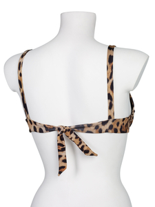 Moschino Bikini top leopard
