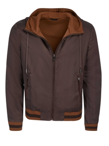 Dolce & Gabbana Veste réversible Brun foncé