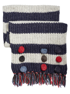 Peuterey Schal weiß-blau