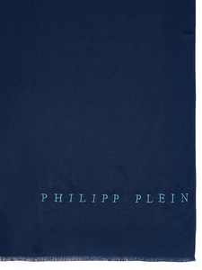 Philipp Plein Schal dunkelblau