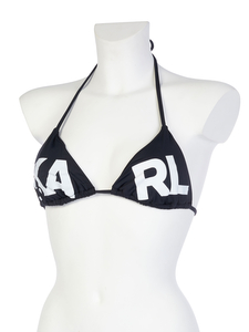 Karl Lagerfeld Bikinioberteil schwarz