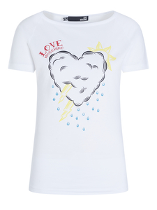 Love Moschino Top white