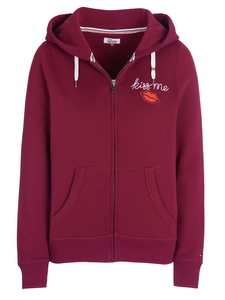 Tommy Hilfiger Denim Jacket burgundy