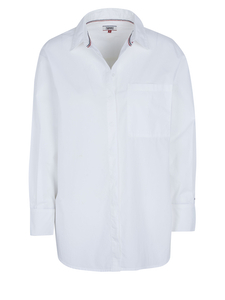Tommy Hilfiger Jeans Bluse weiß