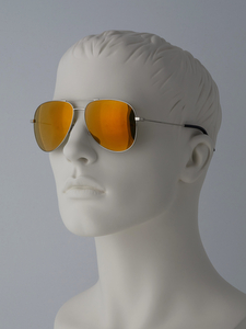 Saint Laurent Paris Lunette de soleil Argenté