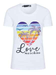 Love Moschino Top white