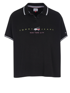 Tommy Hilfiger Jeans Poloshirt black