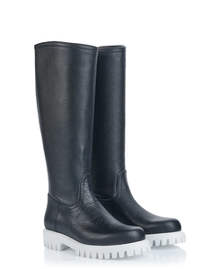 Pollini Stiefel schwarz