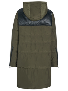 Pinko Coat dark green