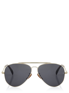 David Beckham Lunette de soleil Doré