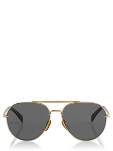 David Beckham Lunette de soleil Doré