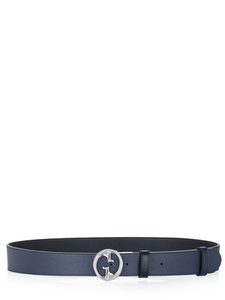 Gucci Wendegürtel schwarz-blau