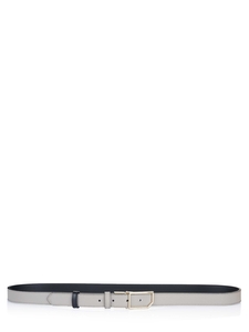 Bally Ceinture Réversible beige-noir