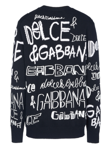 Dolce & Gabbana Pull-over Noir et blanc