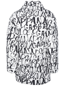 Dolce & Gabbana Veste blanc-noir