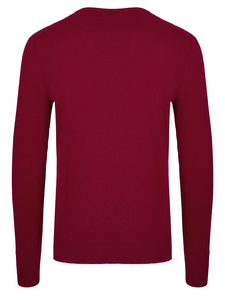 Malo Optimum Kaschmir Pullover rot
