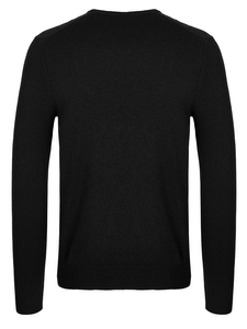 Malo Optimum Kaschmir Pullover schwarz